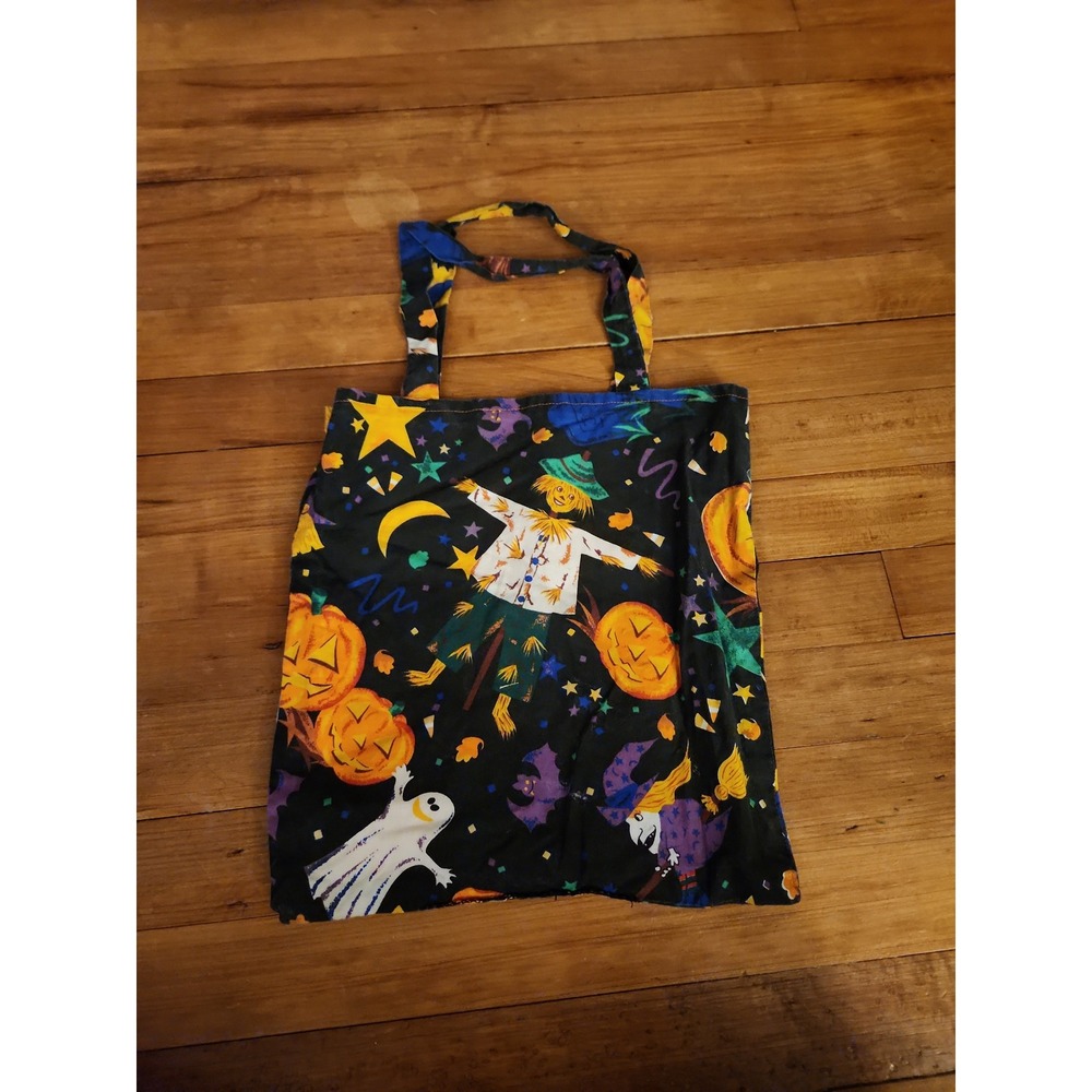 Vintage Orange Polka Dot Halloween‎ Dress and Bag - Picture 5 of 5